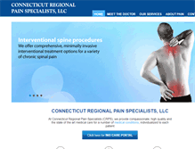 Tablet Screenshot of ctpainspecialists.com